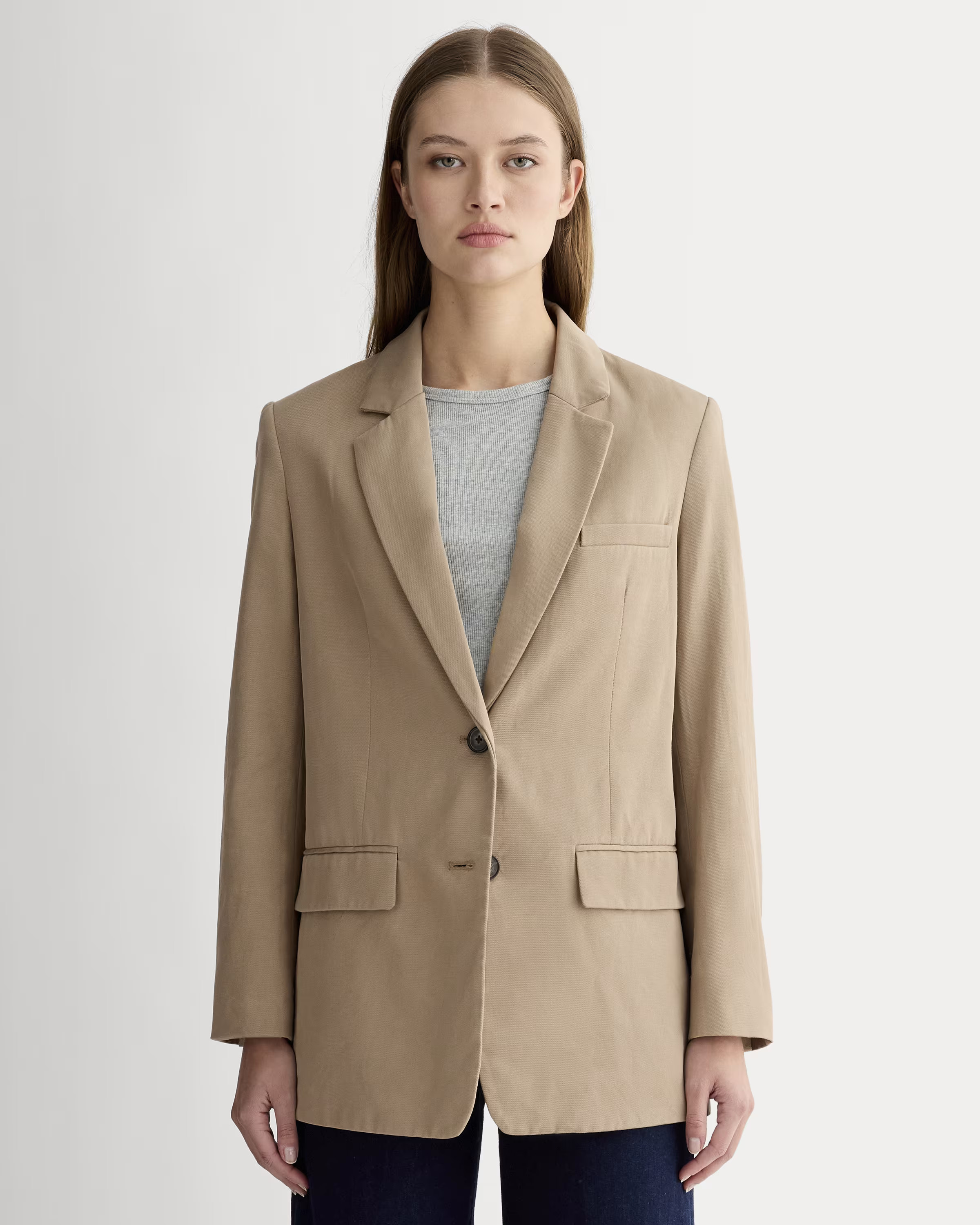 The Oversized Blazer in Buttersmooth | Everlane