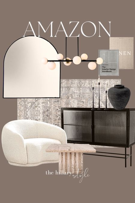 Amazon Sitting Sitting Room! 

Amazon, Amazon Home, Amazon Find, Found It on Amazon, Arched Mirror, Bouclé Chair, Fluted Sideboard, Glass Cabinet, Marble Accent Table, Rug, Sputnik Chandelier, Vase, Modern Home, Home Decor Trends

#LTKhome #LTKFind #LTKstyletip