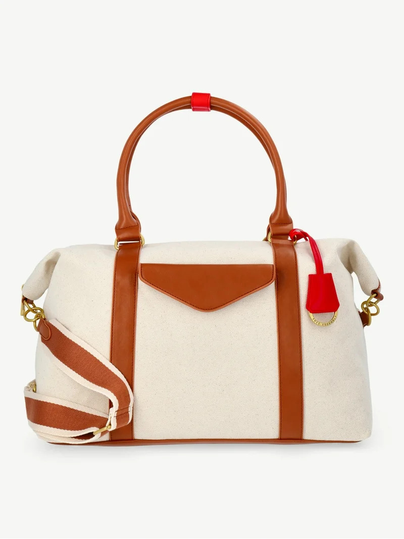 Free Assembly Women's Canvas Duffle Bag, Canvas | Walmart (US)