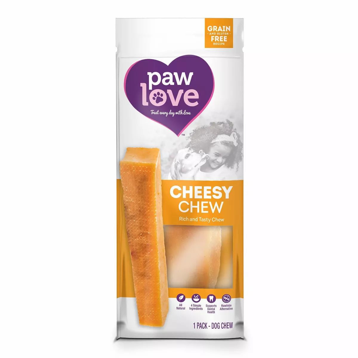 Paw Love Yak Cheese Dog Treats -1pk | Target