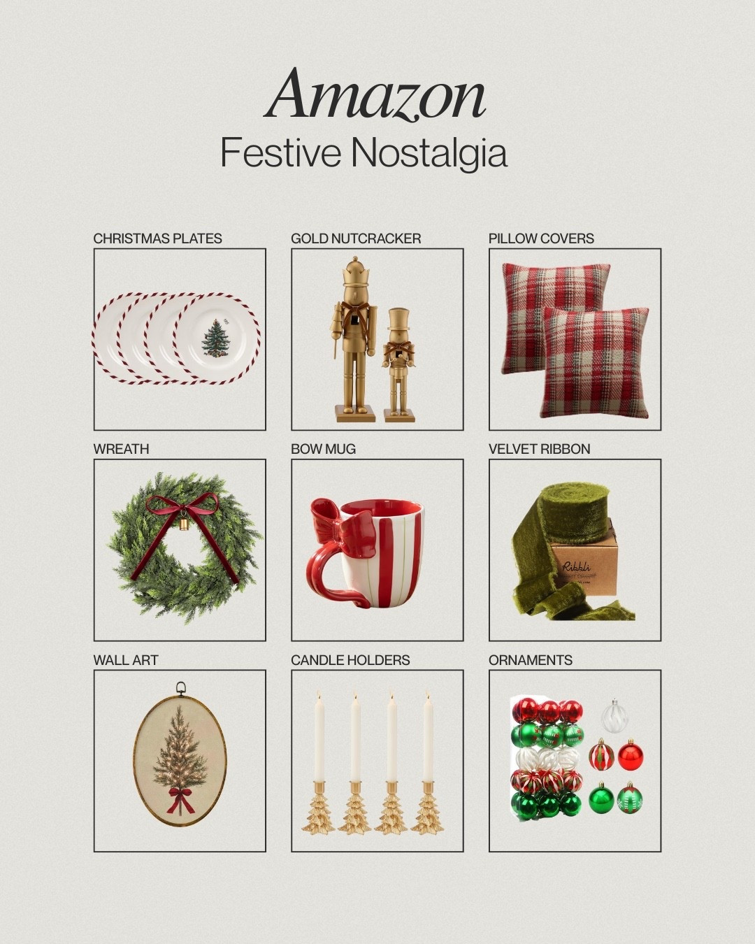 Amazon Festive Nostalgia🎄♥️✨

#LTKHoliday #LTKHome #LTKSeasonal