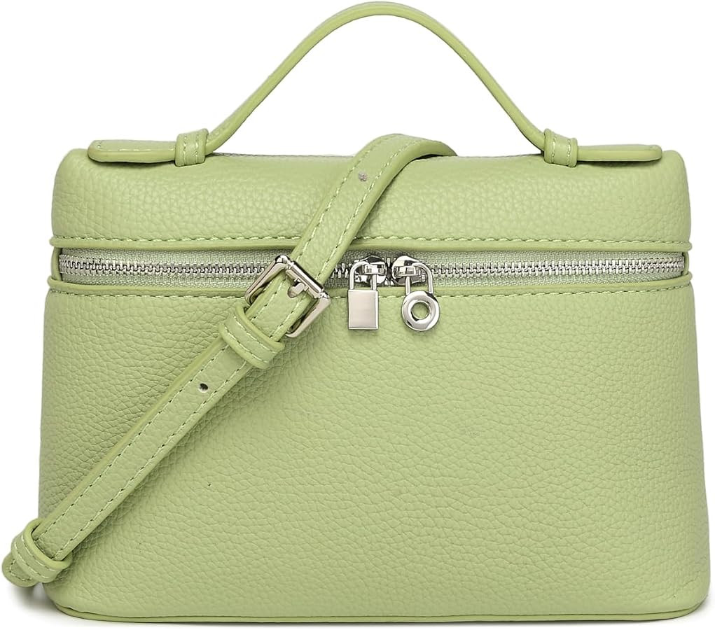 Afashor Fashion Top-Handle Bags for Women Soft Leather Shoulder Handbag | Amazon (US)