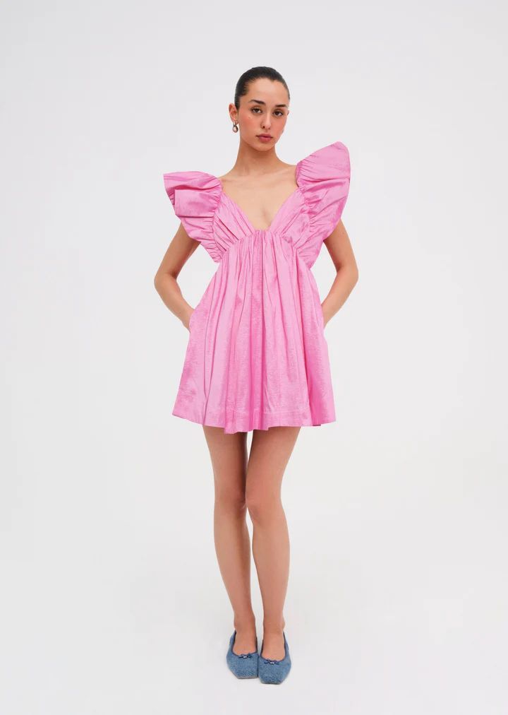 Clementine Mini Dress — Pink | For Love & Lemons