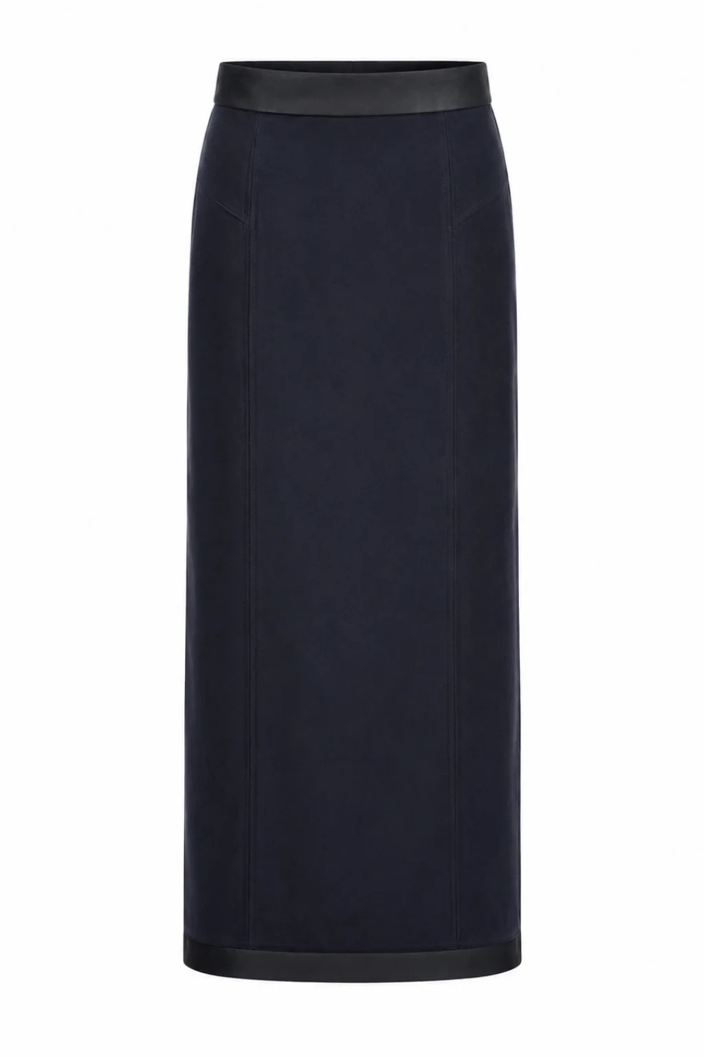 Cassie Navy Suede Skirt | Anna Cate Collection