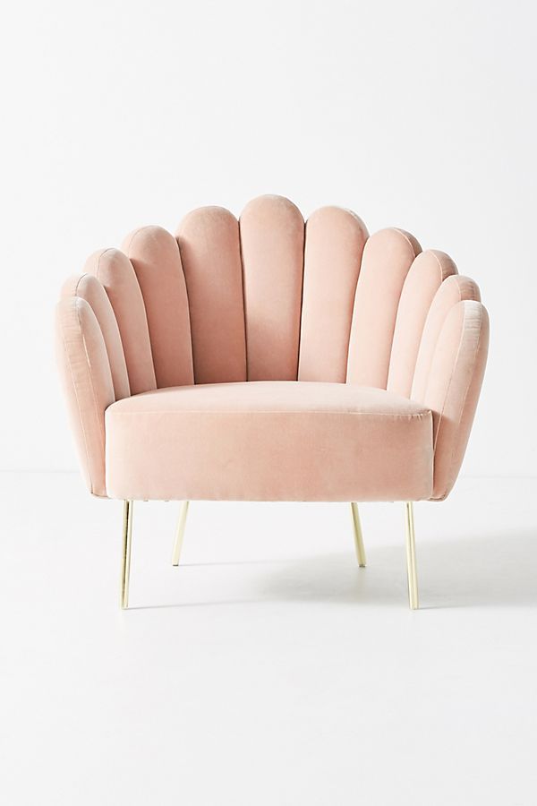 Bethan Gray Feathered Occasional Chair | Anthropologie (UK)