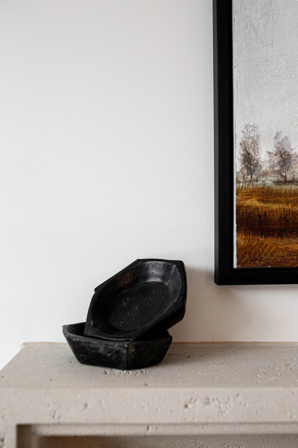 Marble Black Bowl | Luxe B Co