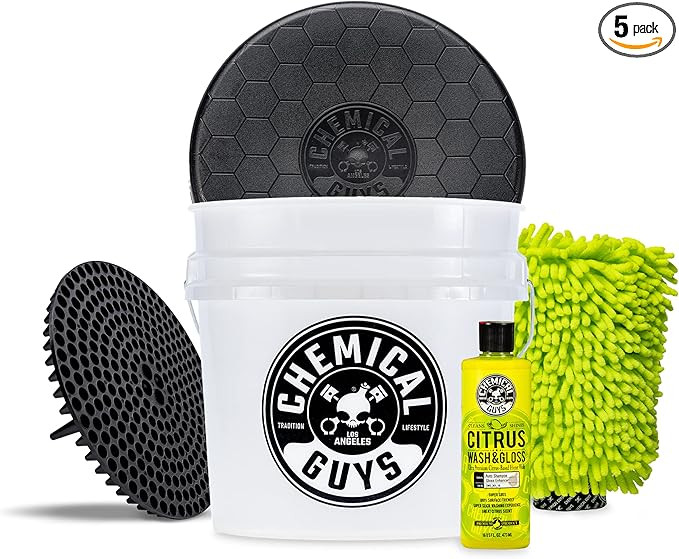 Chemical Guys Ultimate Scratch-Free Detailing Bucket And Accessories Car Wash Kit | Amazon (US)