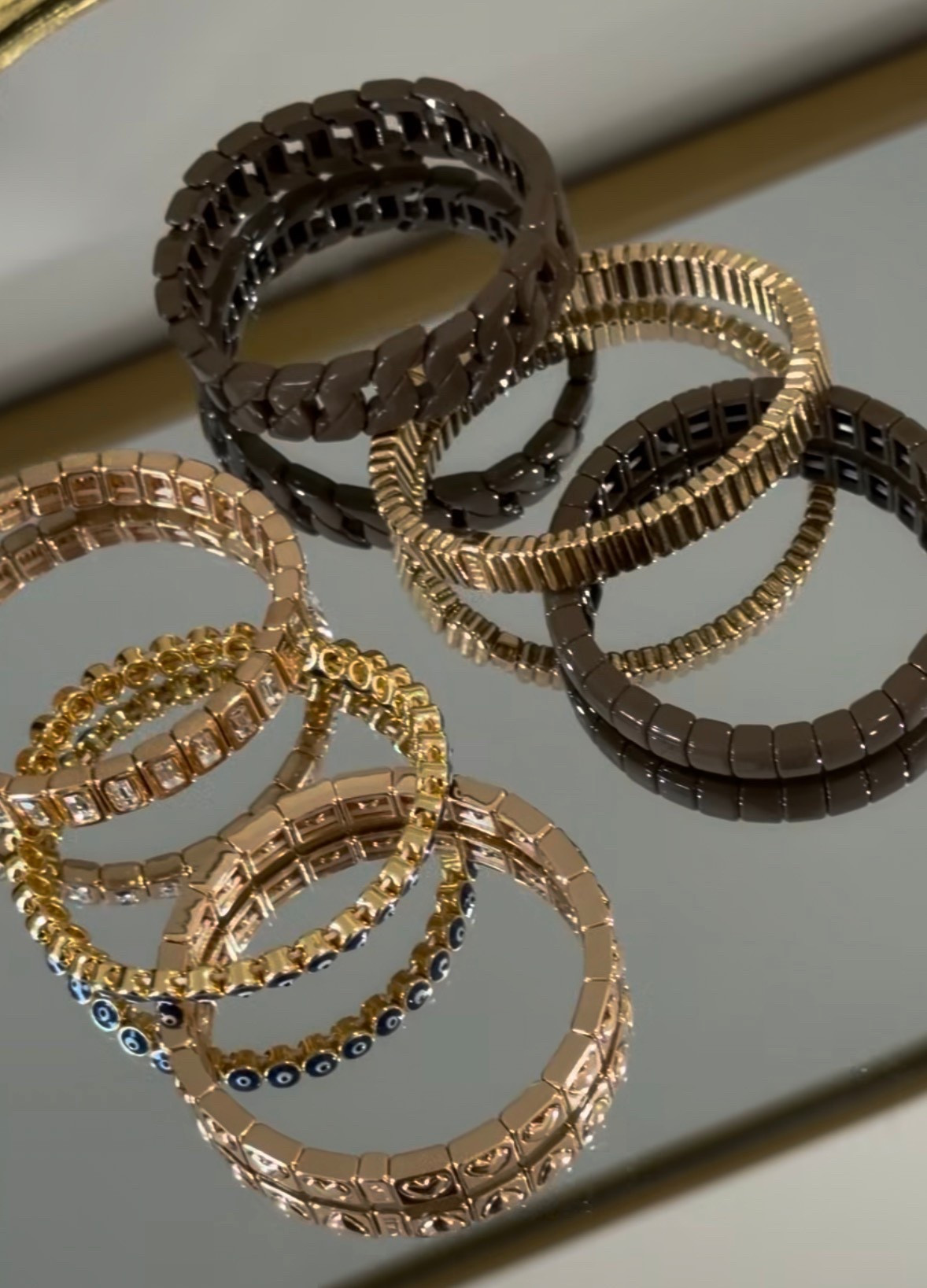 La Lumiere NY bracelet stack! I love these! 

#LTKootd #LTKgrwm