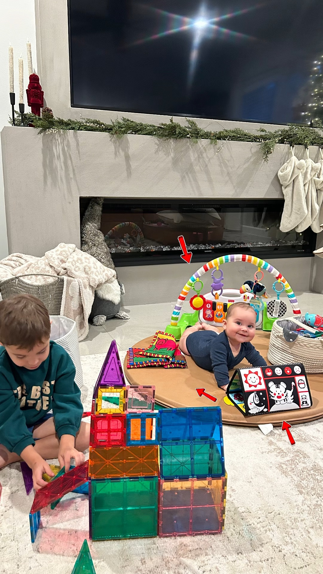 Some of our most used baby items for 0-6m+ & our fav building blocks! All make perfect gifts! This play mat is EVERYTHING. Easy to clean! 

Baby toys, newborn, play mat, magnatiles, toddler toys, gift guide, new mom gifts, baby gift ideas, Christmas decor 

#LTKKids #LTKBaby #LTKGiftGuide