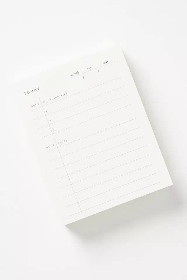 To Do Today Notepad | Anthropologie (US)