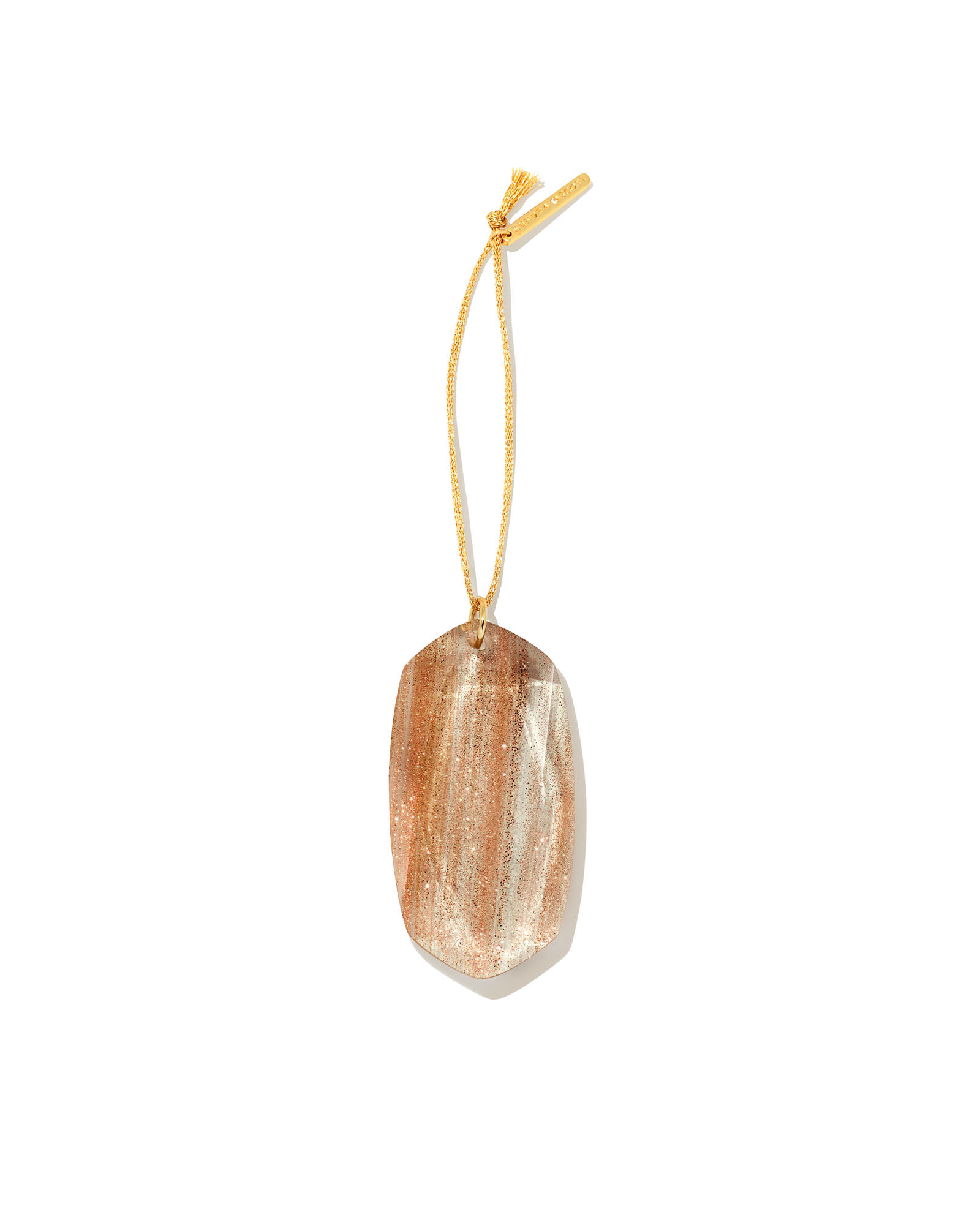 Danielle Ornament in Gold Dusted Glass | Kendra Scott