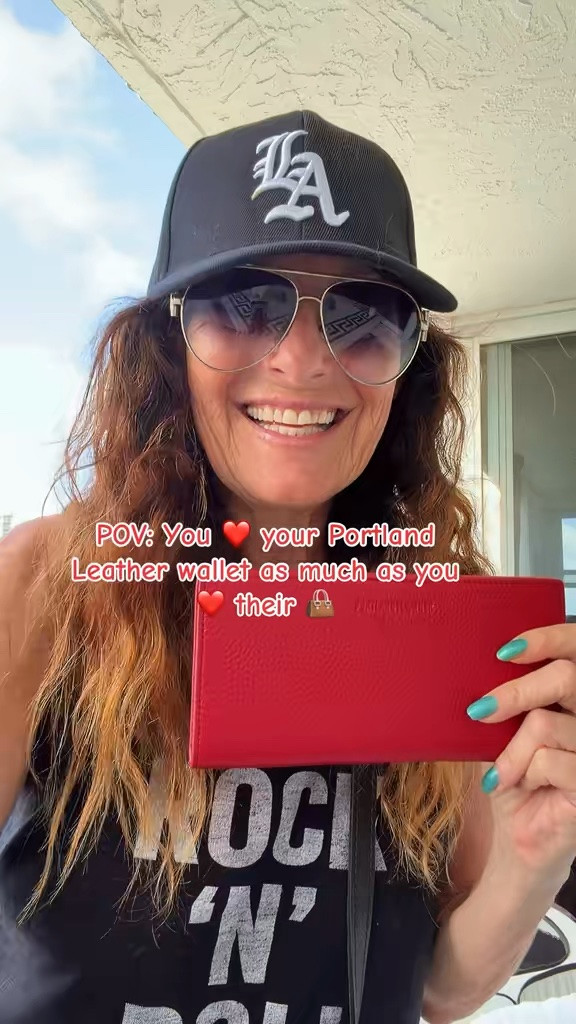 Red Hot Portland Luxe Slim Wallet.❤️🔥30% off with code SERVE30

#LTKdayinmylife #LTKootd #LTKSaleAlert