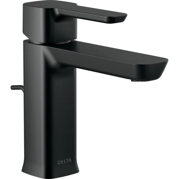 Modern Single Hole Bathroom Faucet with Drain Assembly, Single Handle Bathroom Sink Faucet | Wayfair North America