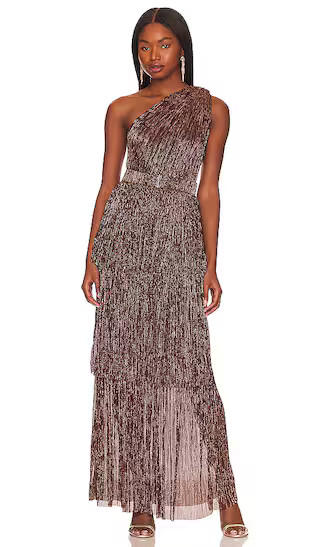 x REVOLVE Terina Gown in Bronze | Revolve Clothing (Global)