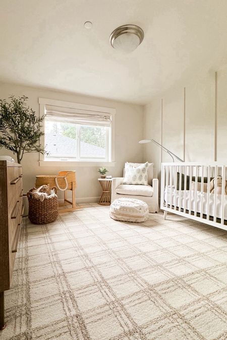 New rug for the nursery! Neutral nursery, Polly gridded rug loloi x Chris Julia collection #LTKMostLoved 

#LTKbaby #LTKhome #LTKSeasonal