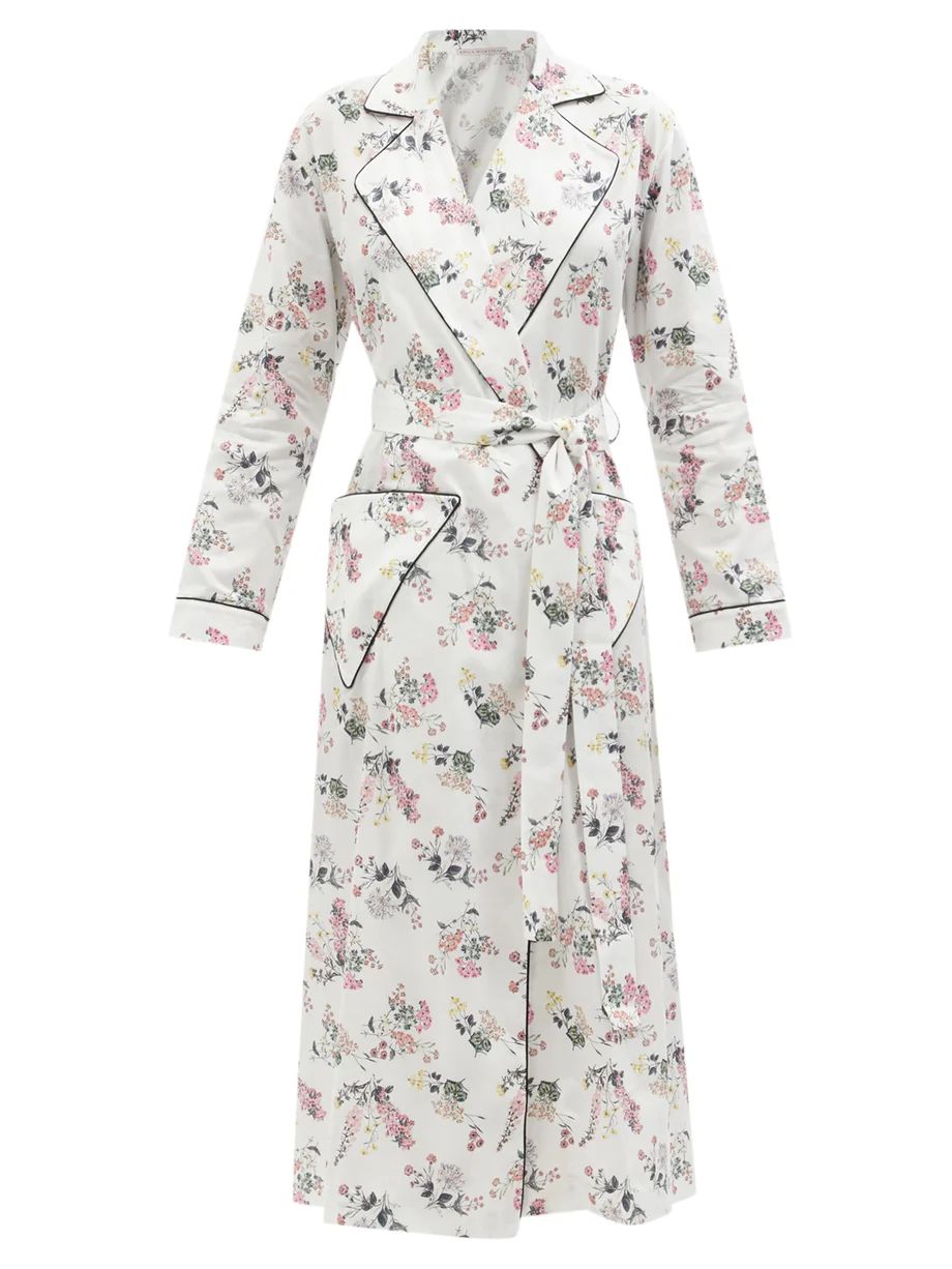 Amana floral-print cotton robe | Emilia Wickstead | Matches (US)