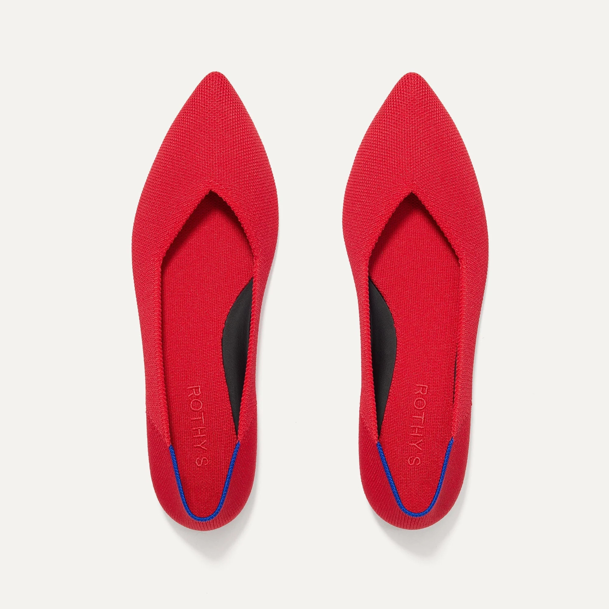 The Point II in Lollipop Red | Women's Flats | Rothy's | Rothy's