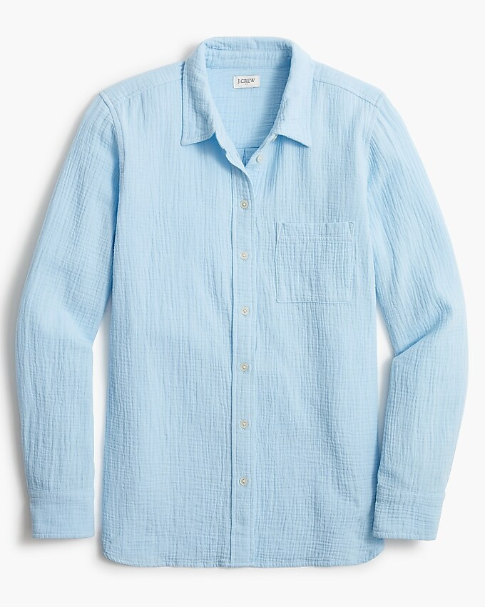 Gauze button-up shirt | J.Crew Factory