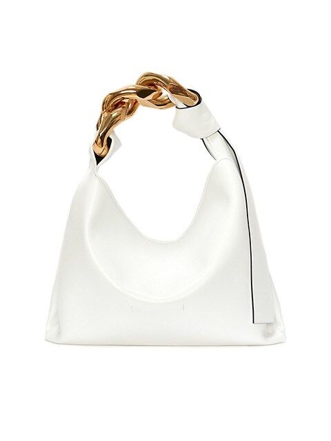 Small Chain Leather Hobo Bag | Saks Fifth Avenue