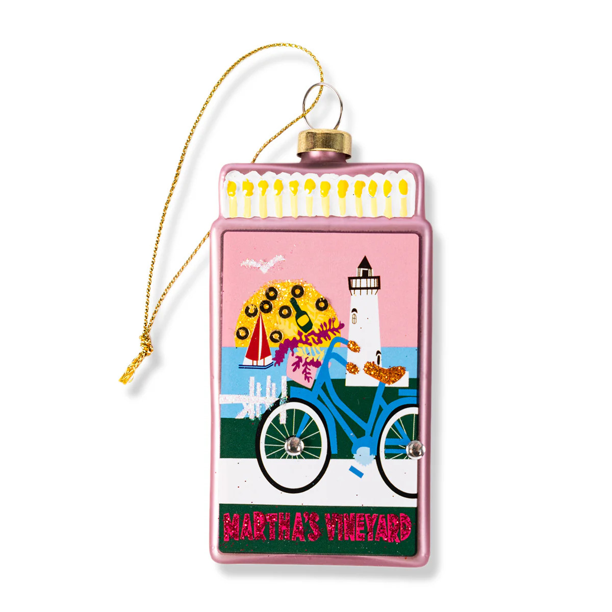 Furbish Studio Matchbook Ornament - Martha's Vineyard | Furbish Studio