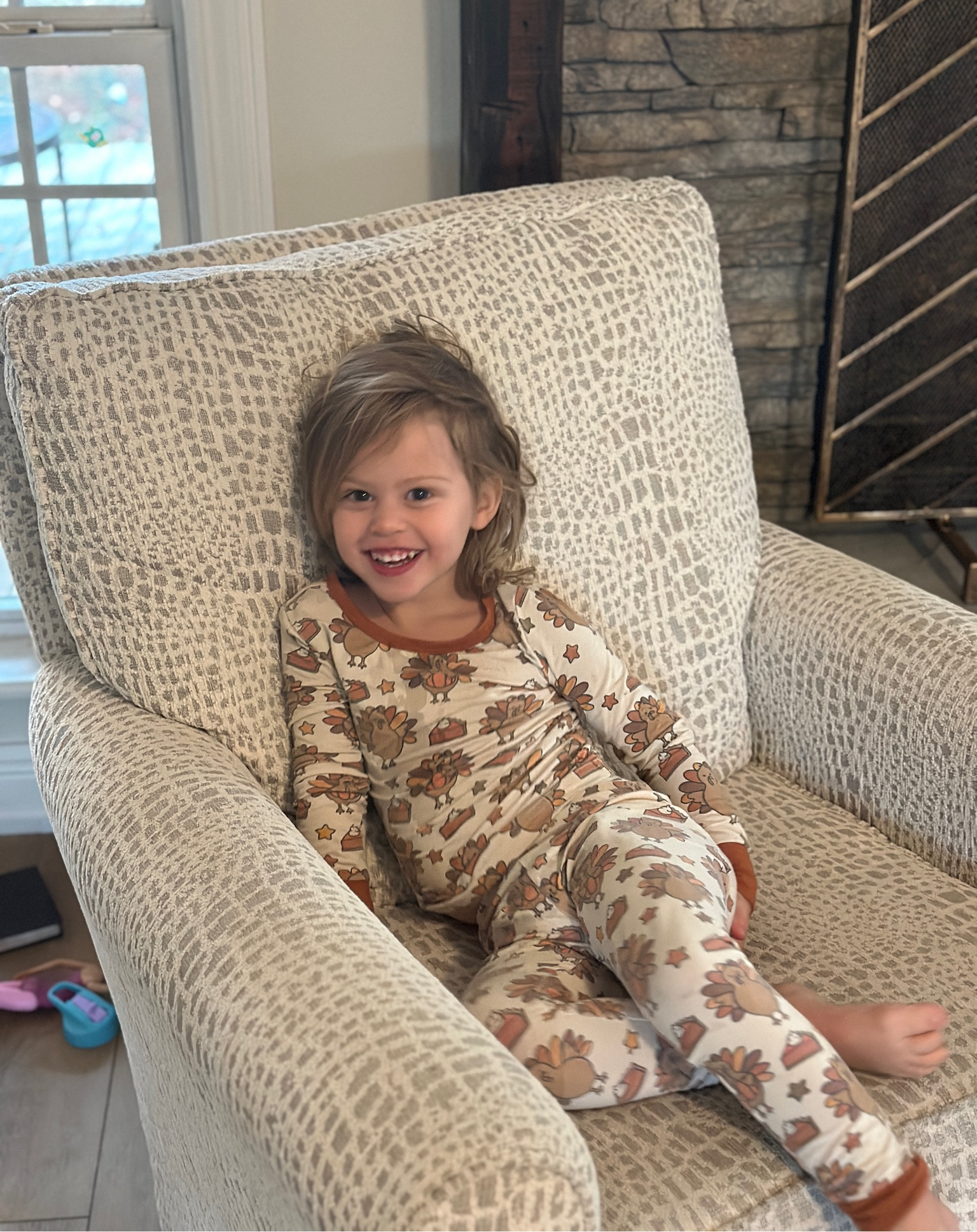 Thanksgiving turkey pajamas for kids// her exact ones are sold out but I love this brand so much for bamboo pjs for kids I’m linking some similar. We also have their “color me” turkey pajamas that you actually color in yourself with fabric markers! Makes a great gift! Linking some really cute Christmas family matching pjs below too! 

Fall pajamas, Christmas pajamas, kids pjs, toddler girl style, fall outfits 

#LTKGiftGuide #LTKHoliday #LTKHalloween