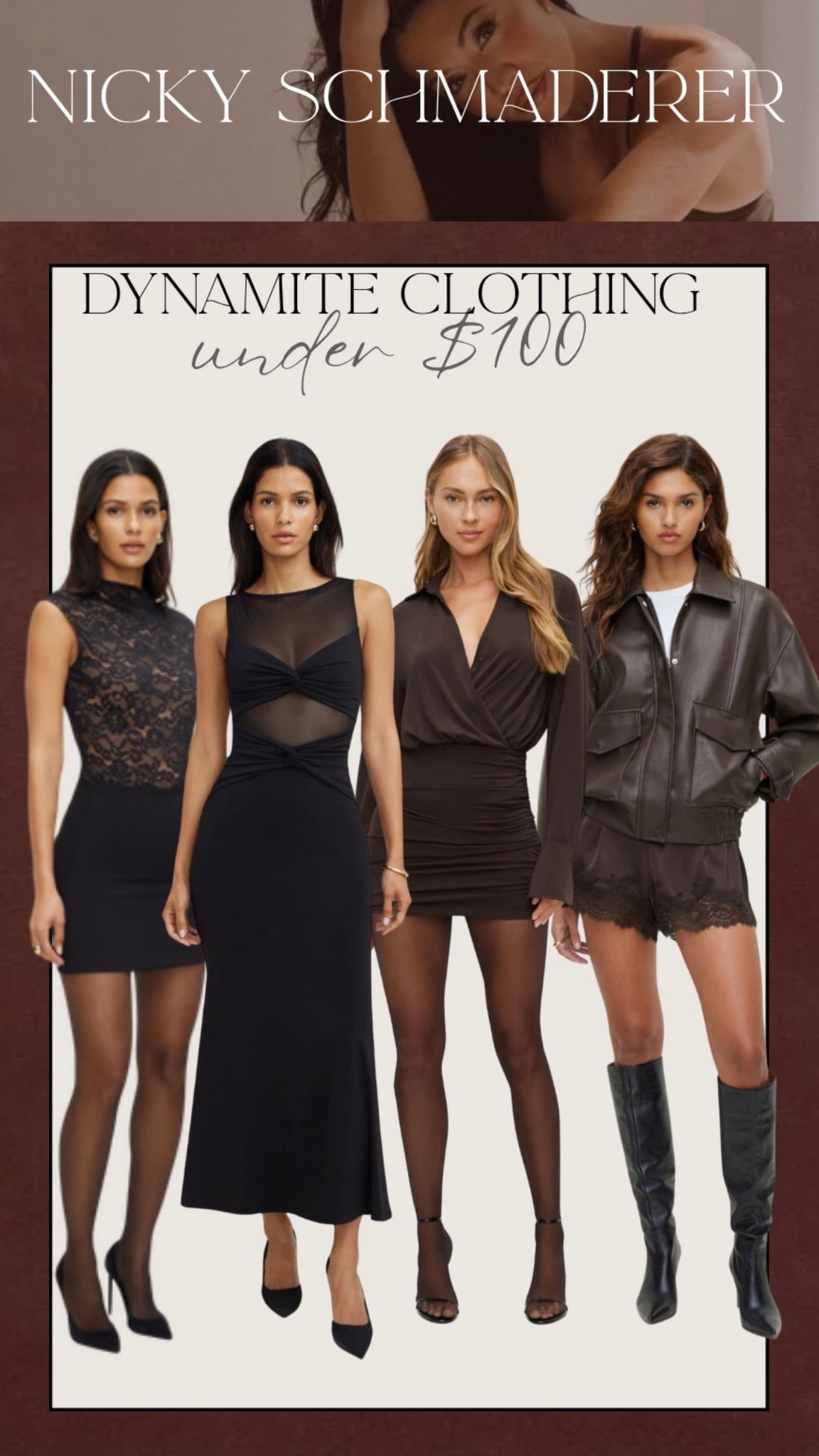 Dynamite clothing selects // trendy pieces for the new year 

Under $100
Party outfits 


#LTKgrwm #LTKSeasonal #LTKHoliday