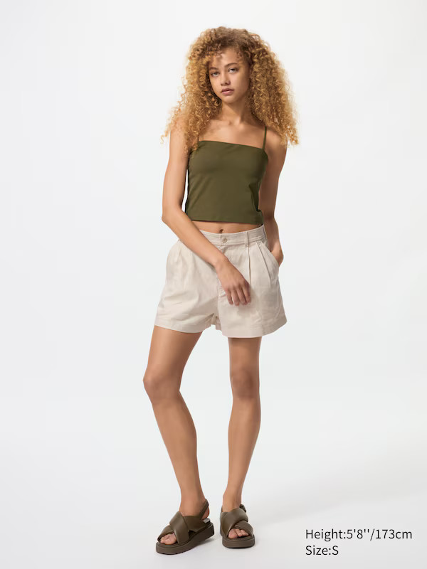 AIRism Cotton Cropped Tube Bra Top | UNIQLO (US)