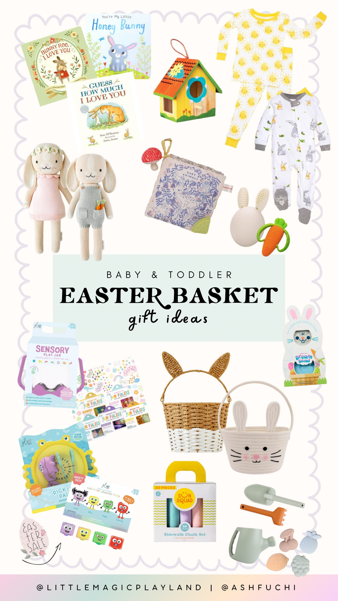 Last minute Easter basket gift ideas for the little ones! 🤍🐣🐰🌸🌿

#walmart
#target
#amazon
#easter
#easterbasket
#sensorytoys
#onsale
#ltkkids
#ltksale

#LTKGiftGuide #LTKKids #LTKSeasonal