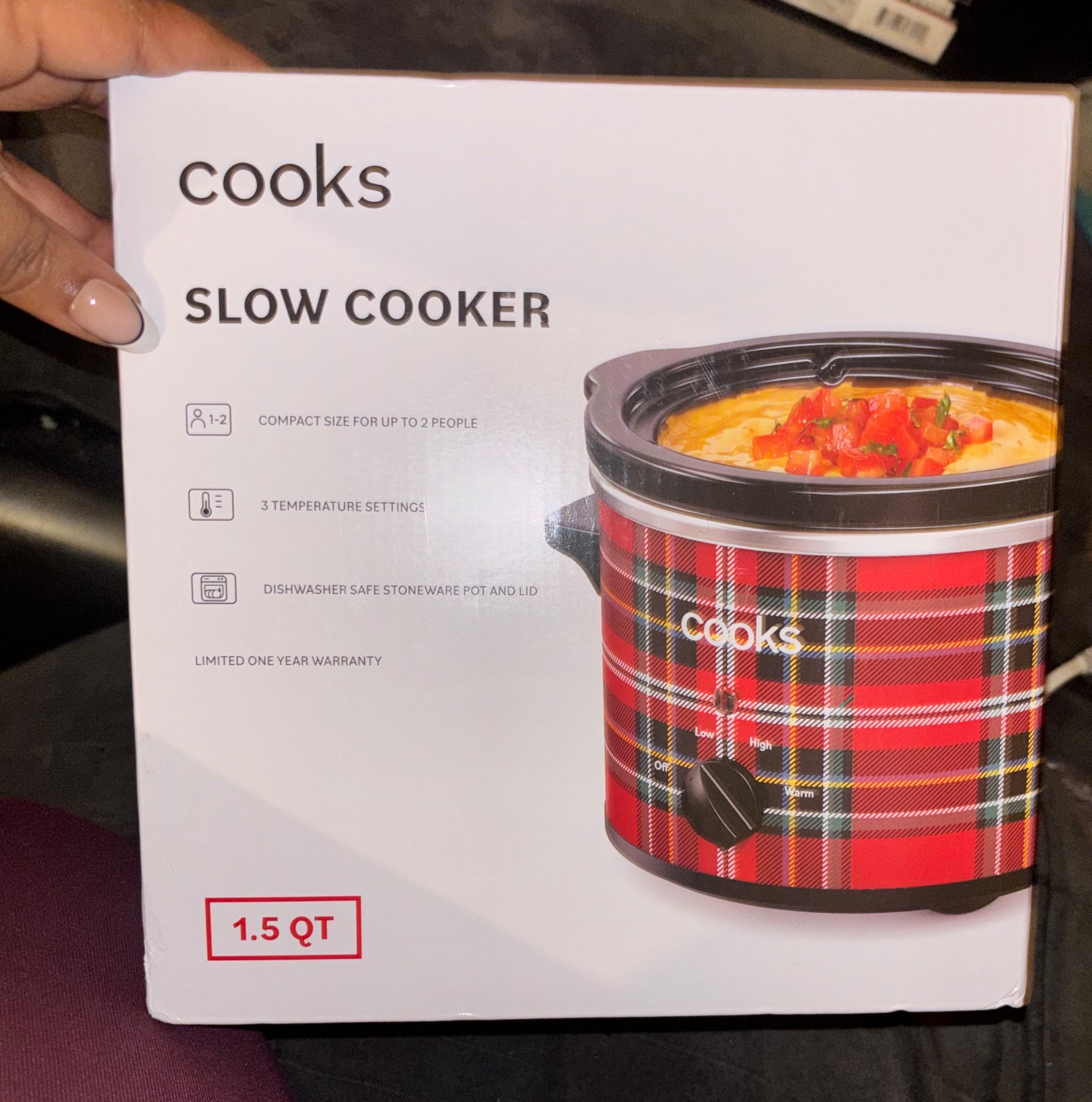 The cutest 1.5 quart slow cooker, perfect for 1-2 people. Available in multiple designs. Slow cooker, cookware, kitchenware, gifts for the cook, gift guide. 

#LTKHome #LTKGiftGuide #LTKfoodie