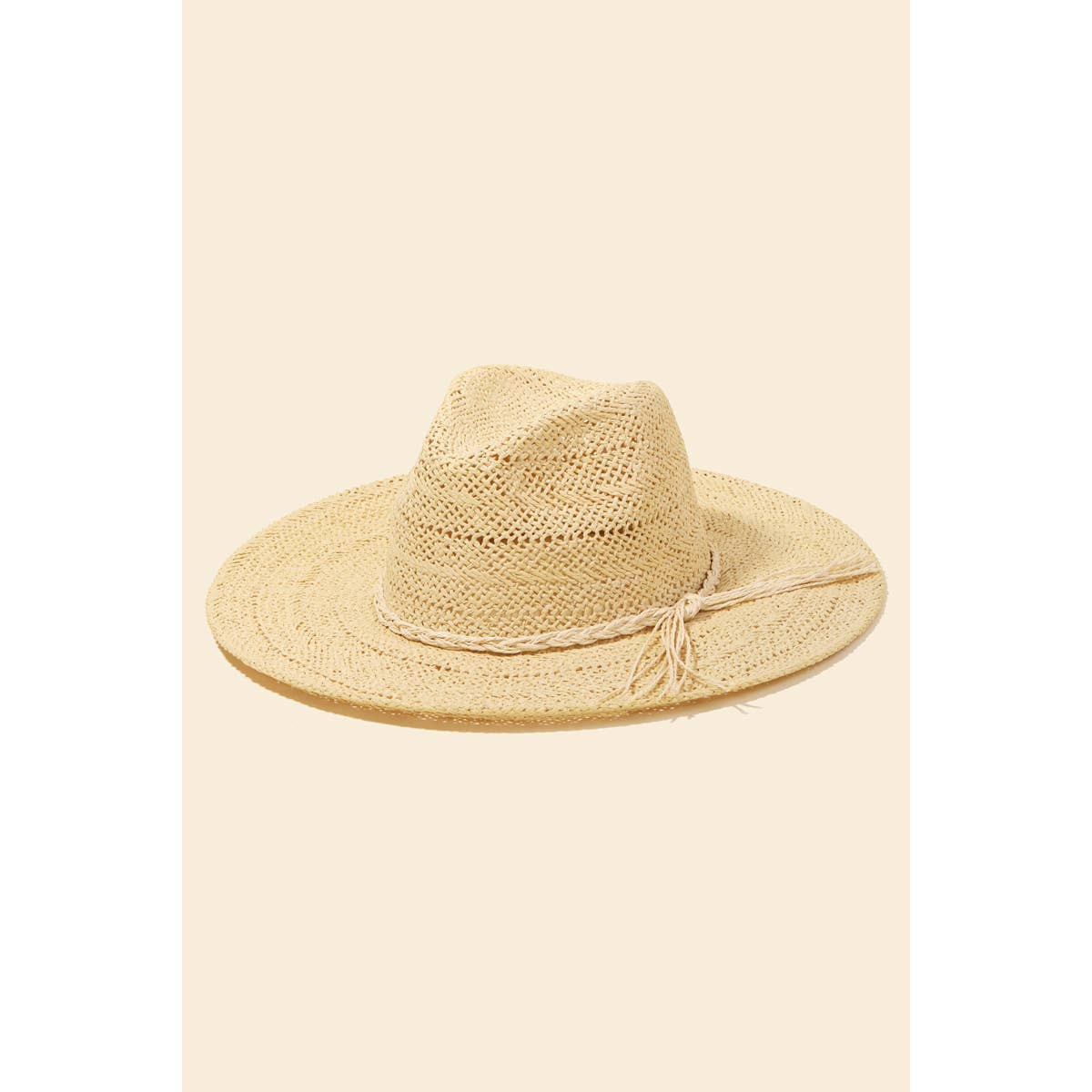 Braided Rope Straw Hat | Gracewear Collection
