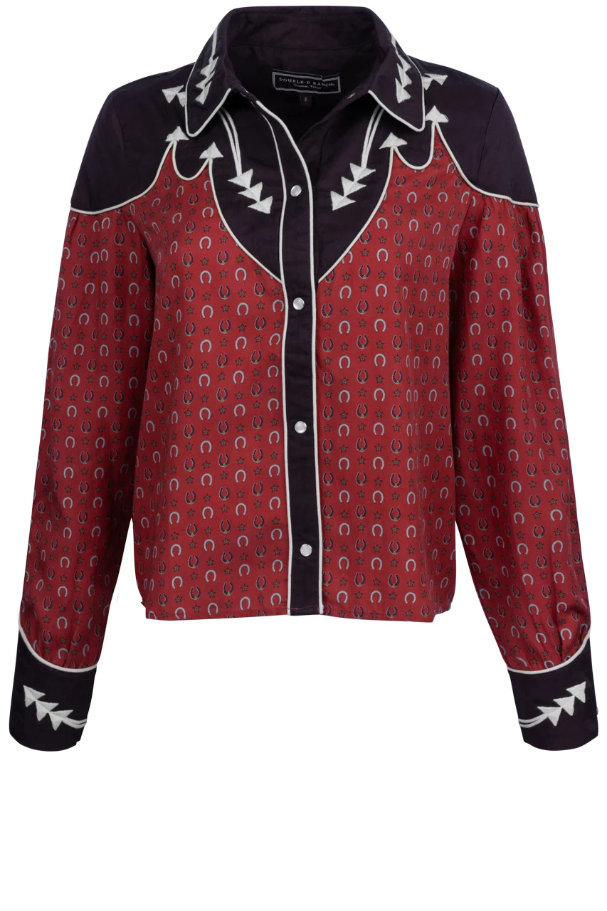Double D Ranch Hard Luck Western Top | Pinto Ranch | Pinto Ranch