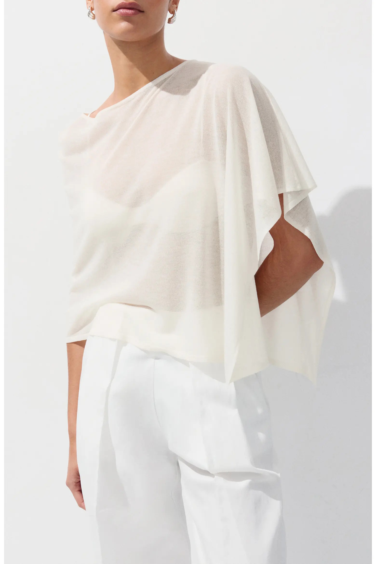 Asymmetrical Knitted Cape (Women) | Nordstrom | Nordstrom