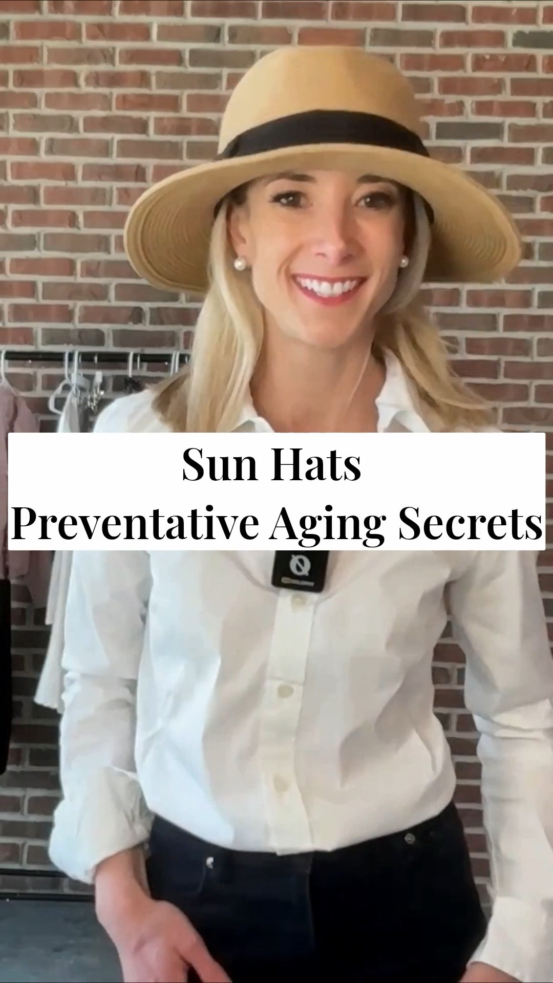 Sun Hats: My Preventative Aging Secrets! LTK over 40 and LTK grwm LTK ootd LTK travel must have upf 50 sun hat 

#LTKOver40 #LTKTravel #LTKootd