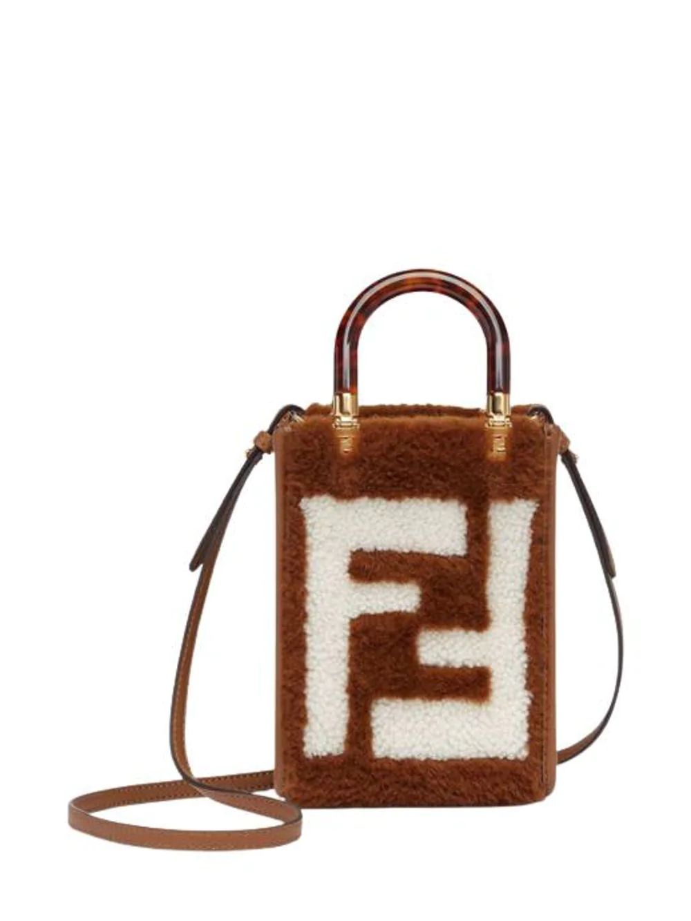 Fendi Mini Sunshine-Shopper Bag - Farfetch | Farfetch Global