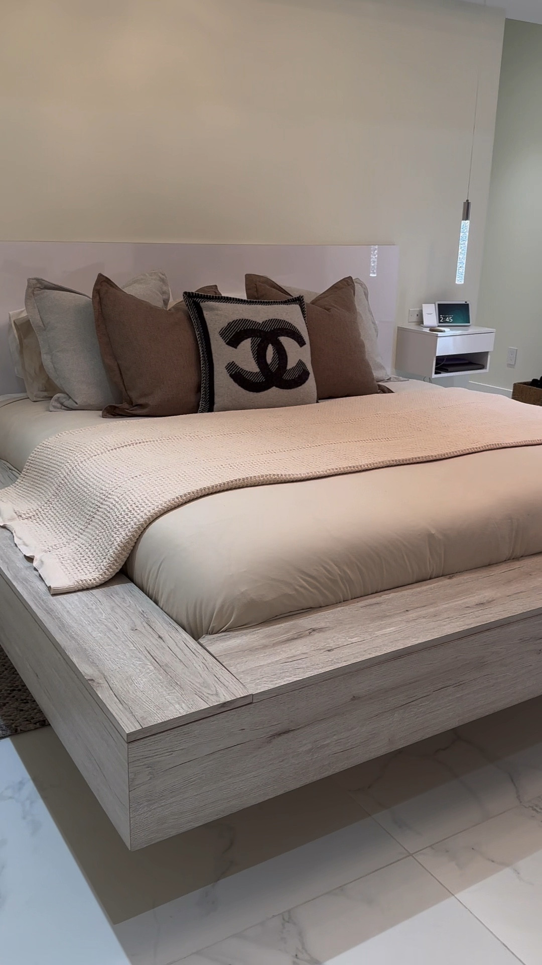 Bedroom essentials, neutral blanket, duvet cover, duvet, brown pillow, Chanel pillow.
Fall decor for bed 

#LTKsalealert #LTKSeasonal #LTKunder50