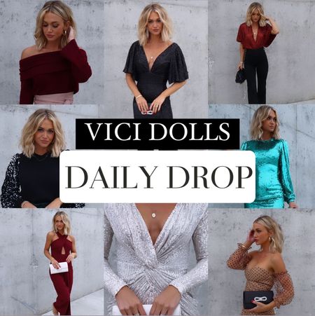 Vici Dolls Daily New Arrivals!!  Take 20% Off w/ code: WISH20!!

Jumpsuit, sequin, sparkle, rhinestone, holiday, Christmas party dress, NYE, New Years.

#Vici #ViciDolls #Christmas #Outfit #NYE

#LTKsalealert #LTKstyletip #LTKHoliday