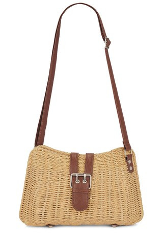 Tuscany Straw Bag in Straw | Revolve Clothing (Global)