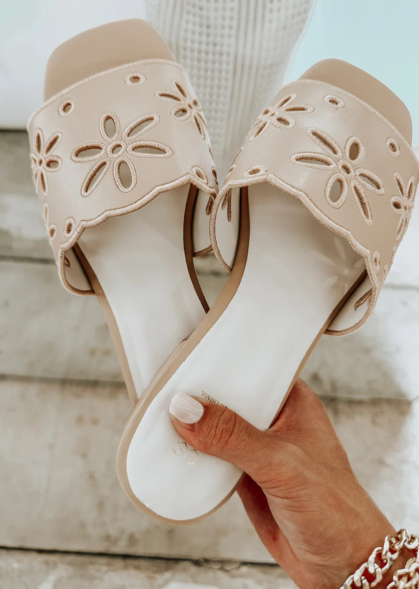 Manila Apricot Sandals | CK Squared Boutique