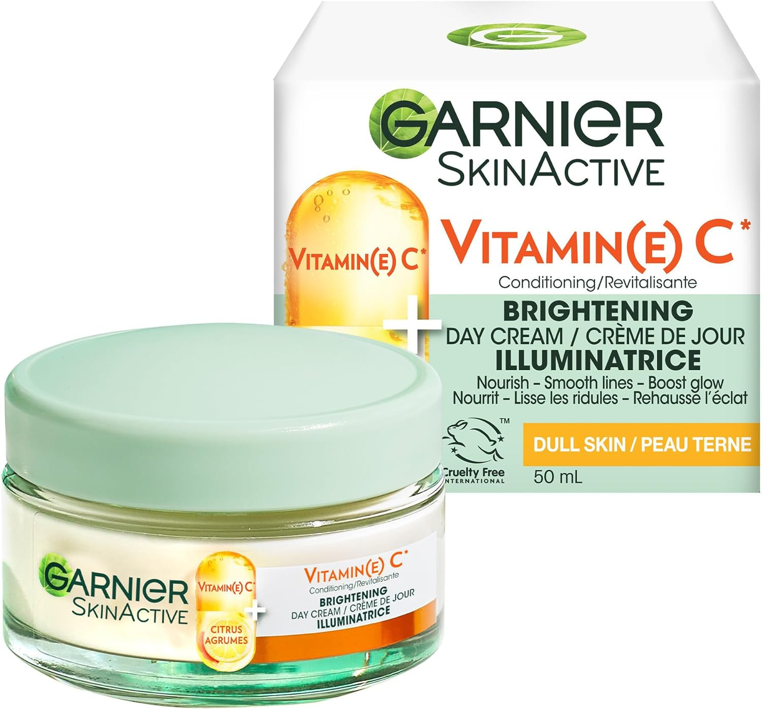 Garnier Vitamin C Moisturizing Brightening Day Cream with Super Citrus, Nourishes, Boosts Glow an... | Amazon (CA)