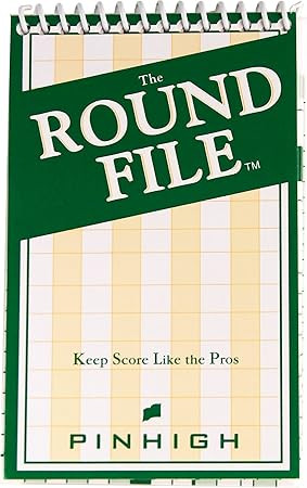 Golf Round Booklet – Track Score and Important Statistics | Amazon (US)