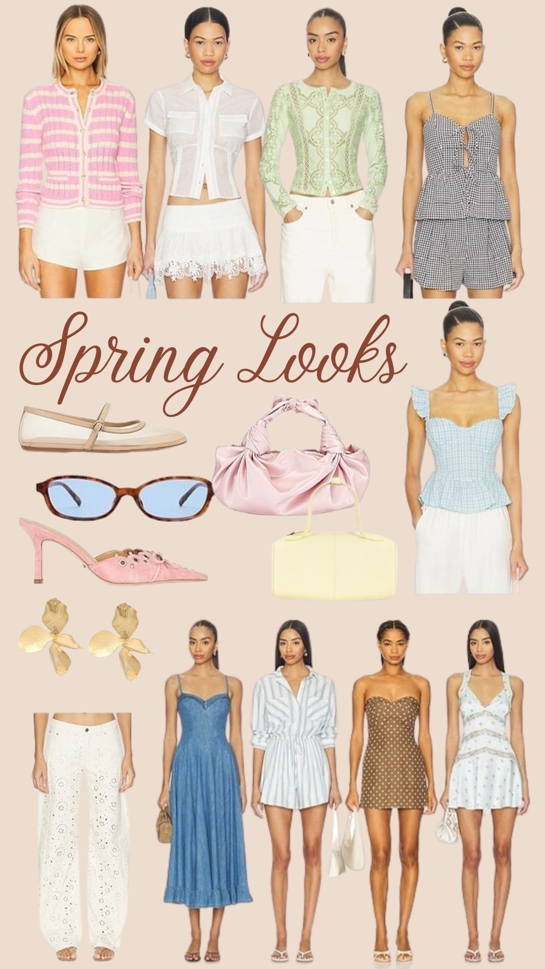 Spring looks from @Revolve 

#spring #summer #brunch #date #travel 

#LTKootd #LTKMothersDay #LTKgrwm