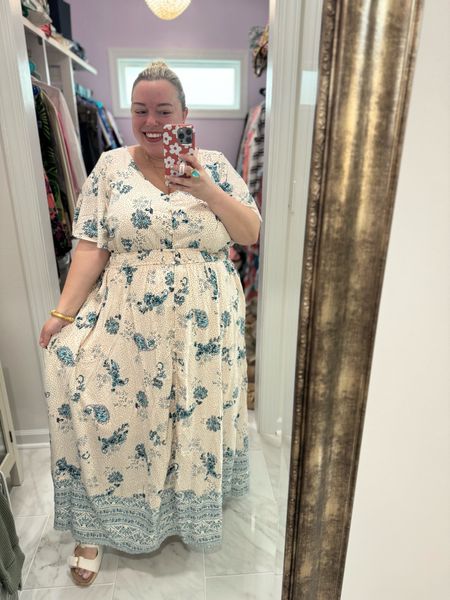 Found this pretty maxi dress at Torrid and it’s just perfect for the summer! I love the button details, it has pockets, and it’s lined. Fits TTS! 

#LTKFindsUnder100 #LTKStyleTip #LTKPlusSize
