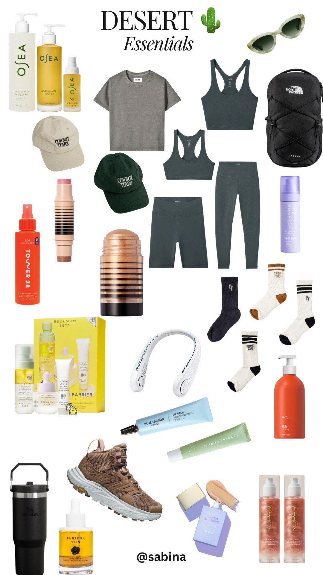 Summer trips are some of my favorite, warm weather, a dance party and maybe a little marg? Sign me up! This weekend we are headed to the desert and I love a low maintenance high pay off product and all these babies will keep you cool, hydrated and glowing! Plus they are clean which is a win! 

#LTKSaleAlert #LTKActive #LTKBeauty