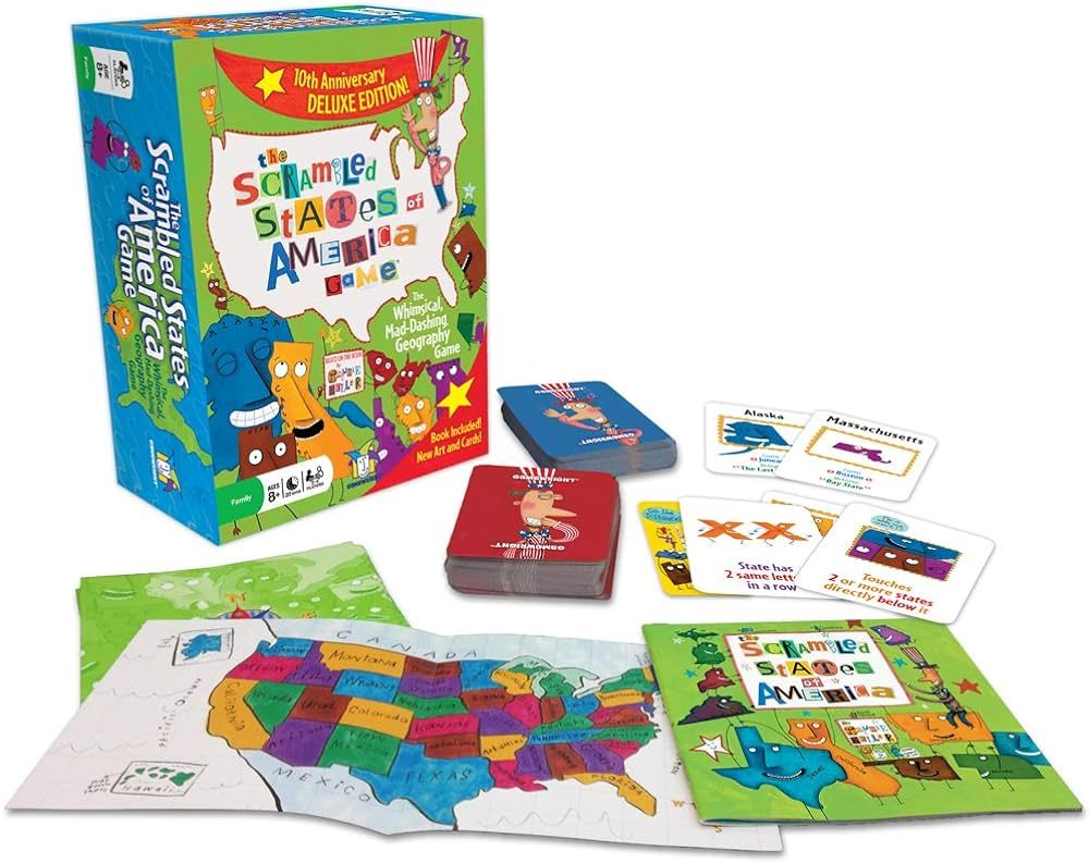 Gamewright The Scrambled States of America Game | Amazon (US)