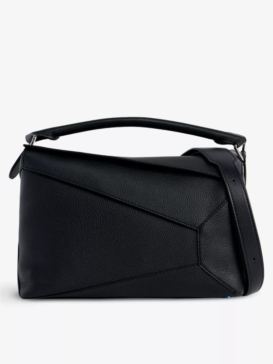 Puzzle Edge large leather top-handle bag | Selfridges