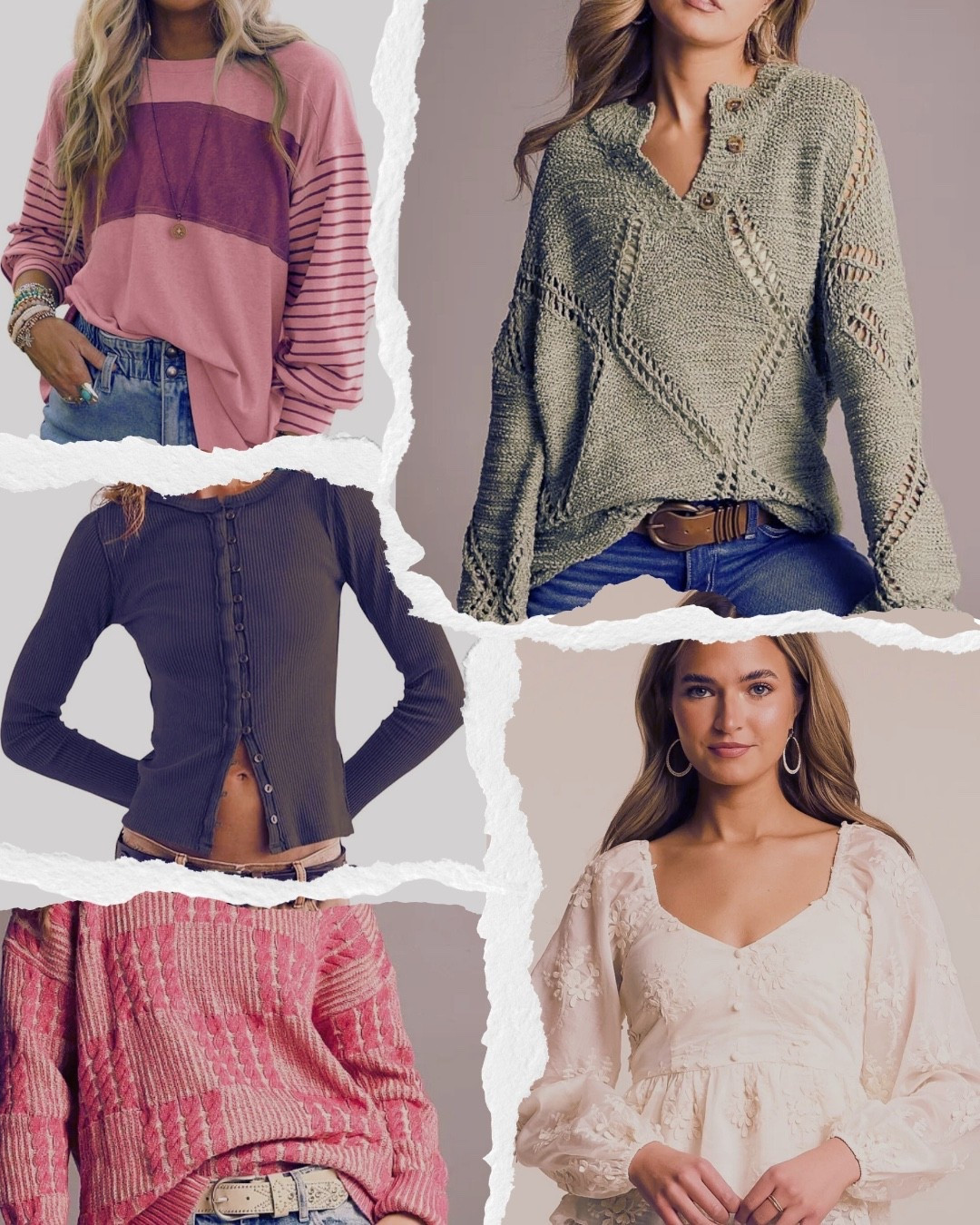 Adorable tops. Cozy & comfortable. Fashionable. Night out and casual wear

#LTKSpringSale #LTKmomlife #LTKootd