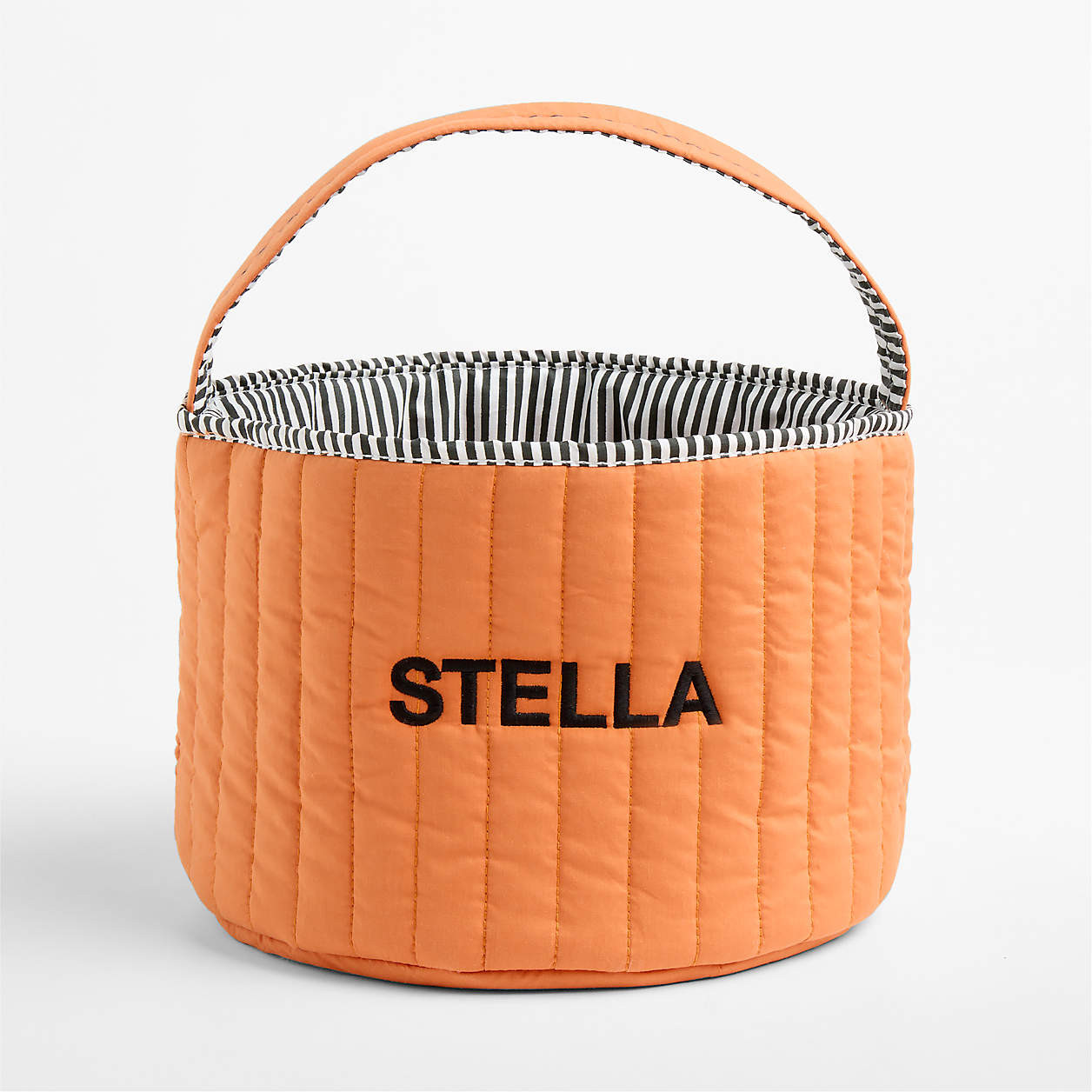 Quilted Pumpkin Kids Halloween Treat Bag + Reviews | Crate & Kids | Crate & Barrel