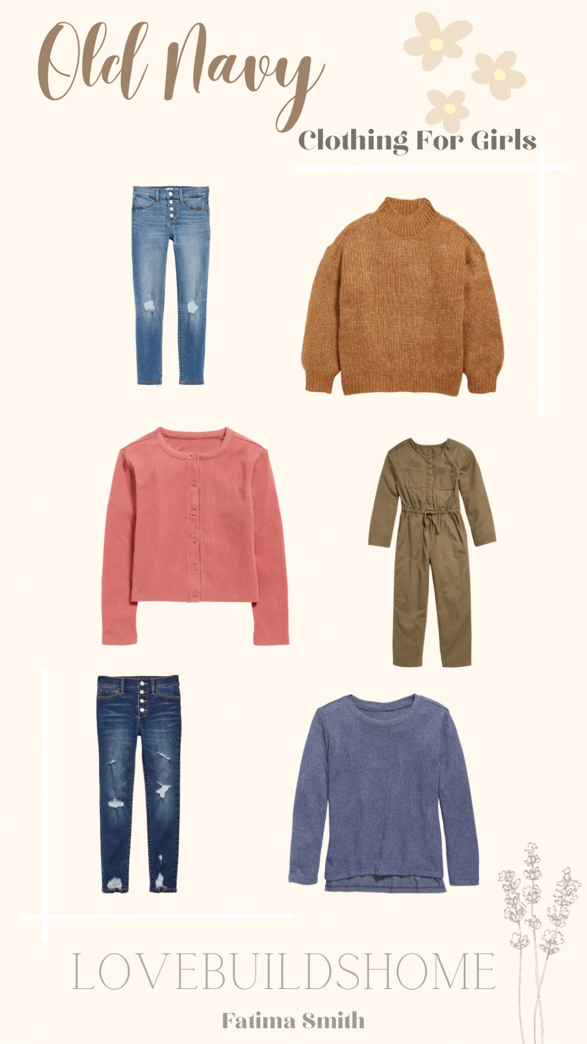 Ok guys! Here are some girls clothing finds from @Old Navy for ya! They have lots of shirts that can be paired with so many outfits and other super cute items :)

|Old Navy|Old Navy kids|girls clothing|kids clothing|kids|clothing for kids|sweaters|shirts|jeans|jumpers|

#LTKFind #LTKkids #LTKU