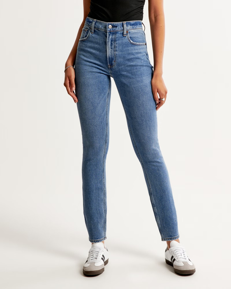 High Rise Skinny Jean | Abercrombie & Fitch (US)