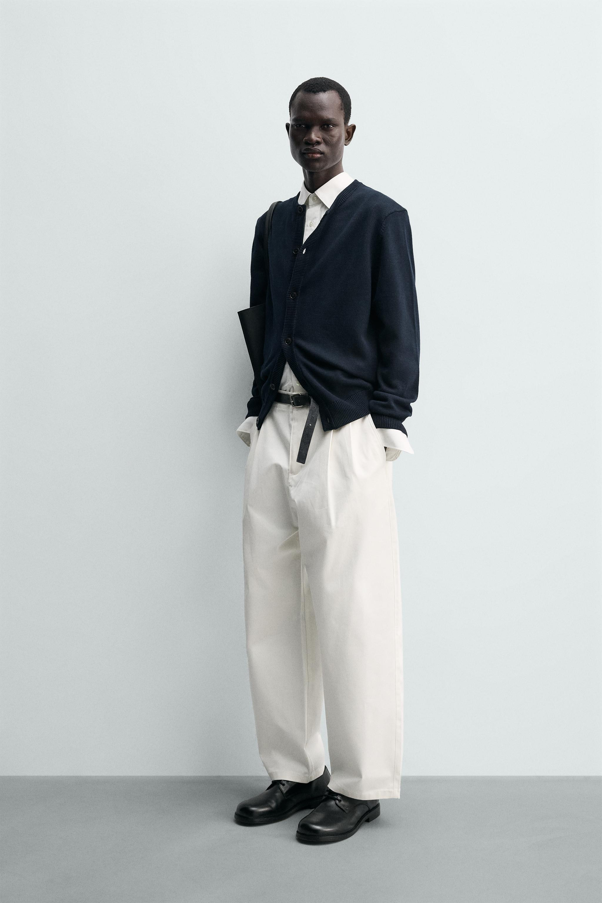 WIDE FIT PLEATED PANTS | Zara US